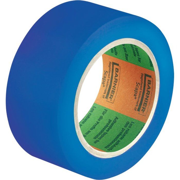 Ruban adhésif PVC bleu - Rouleau de 33 m x 50 mm - Barnier