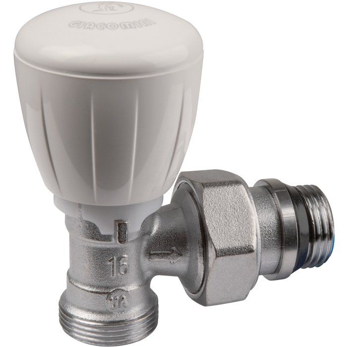 Robinet de radiateur équerre série alésage r431 tg - Giacomini