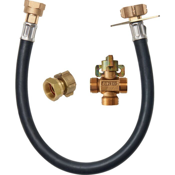 Détendeur réglable propane basse pression avec manomètre 12kg/h - 0 à 300 mbar - entrée mâle G3/4 - sortie mâle G3/4 - Gurtner - online