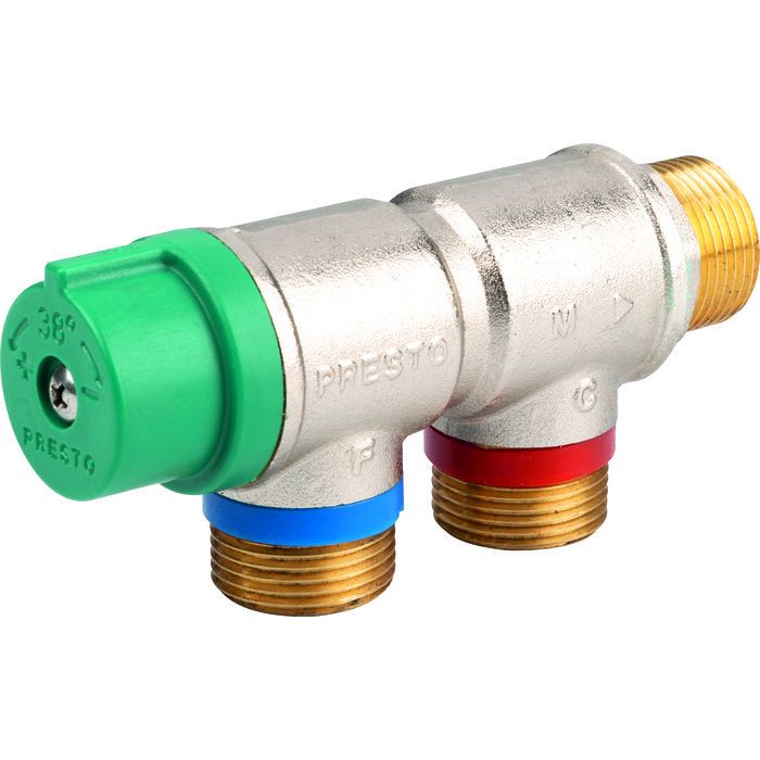 Régulateur thermostatique de sécurité - M 3/4" - Presto