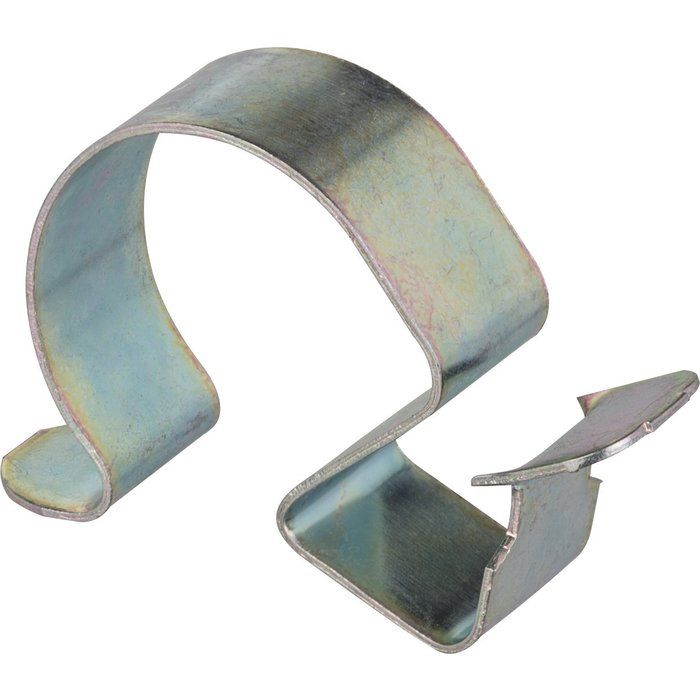 Clips de câble pour fixation sur supportage - Ø 15  à 21 mm - Epaisseur 7 à 12 mm - Vendu par 40 - RAM
