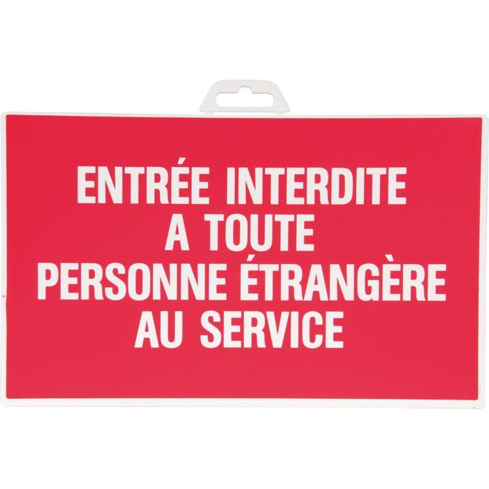 Panneau rectangulaire - ent.inter.tout - Novap