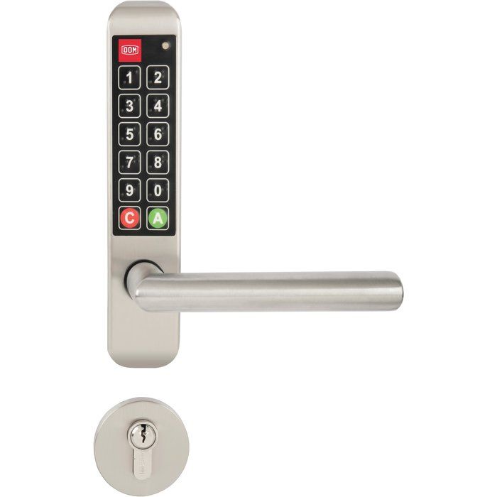 Ensemble béquille électronique autonome à code Easykey version ADAPT - DOM