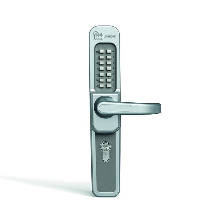 Serrure à code 1200 - Mécanique - Gris - Unitecnic
