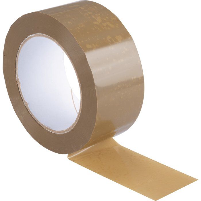 Ruban adhésif PVC marron - Rouleau de 100 m x 50 mm - Antalis