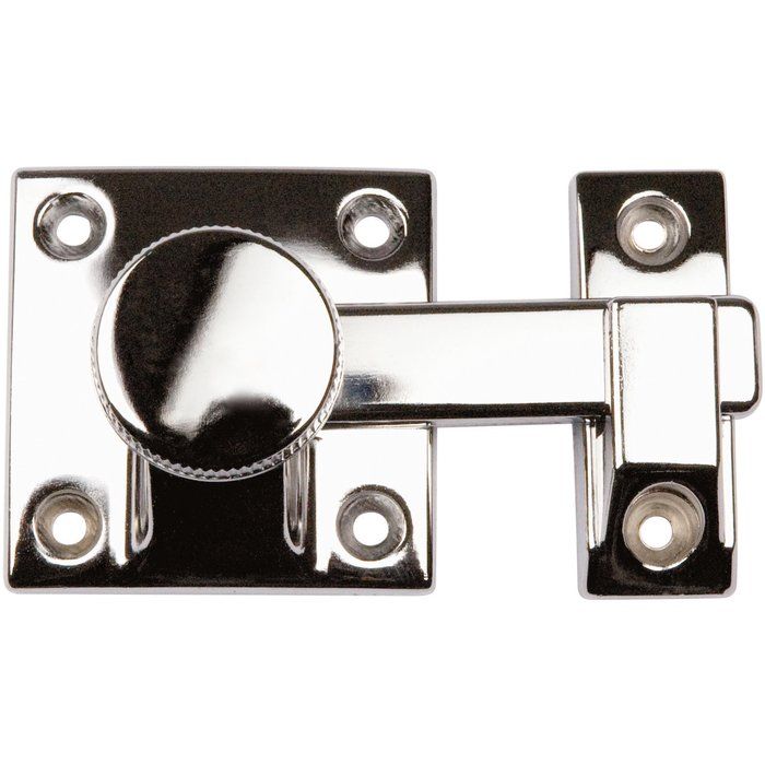 Targette à fléau chromé - 53,5 mm - Vachette