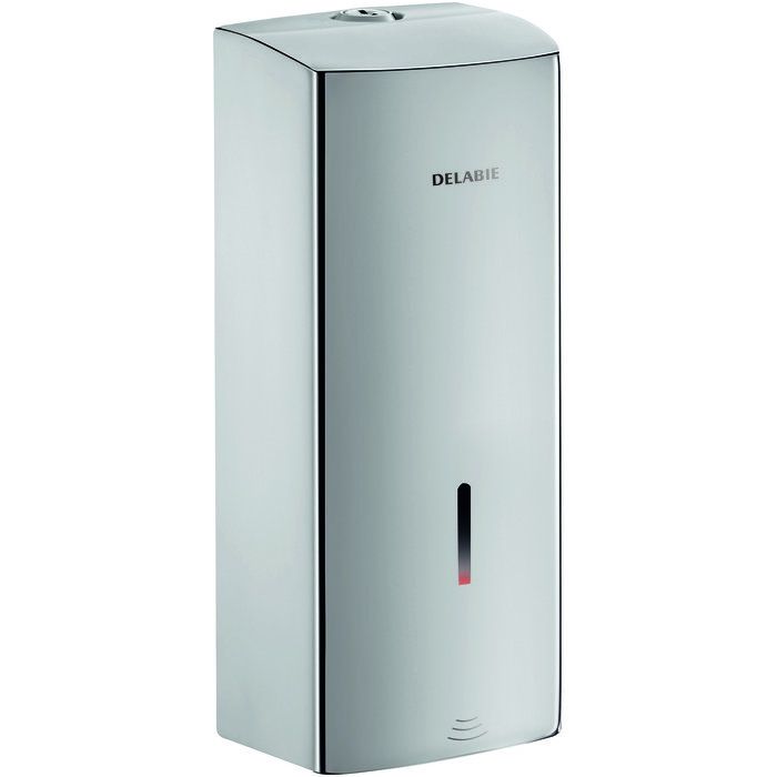 Distributeur de savon liquide mural électronique inox brillant - 1L - Delabie