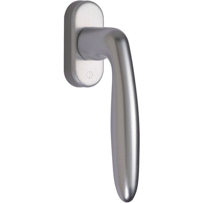 Ensemble sur rosace argent - Pour oscilllo battant - Verona - Hoppe et cie