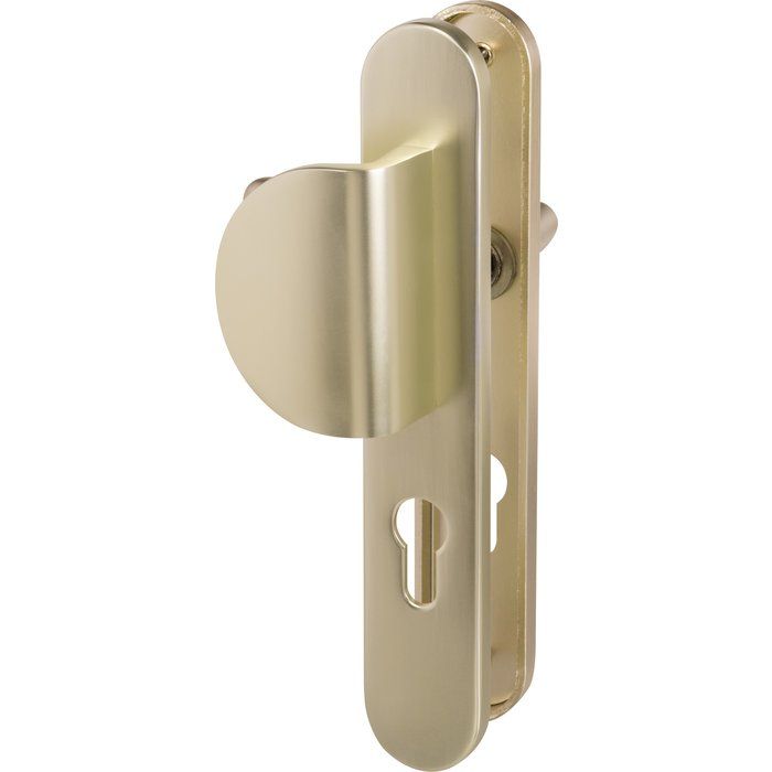 Poignée de porte palière ivoire doré - Clé I - New Camelia Sup - Eurowale