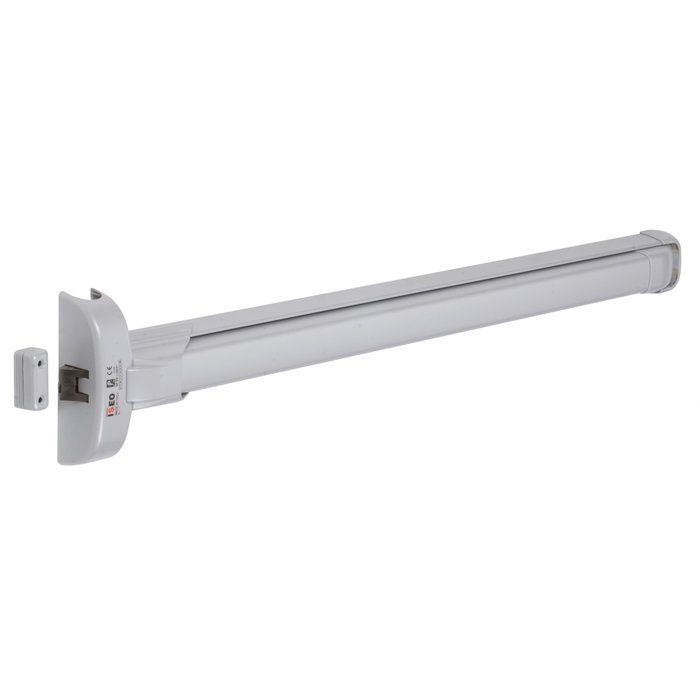 Serrure anti-panique Idéa push 1 point - Argent - Iséo