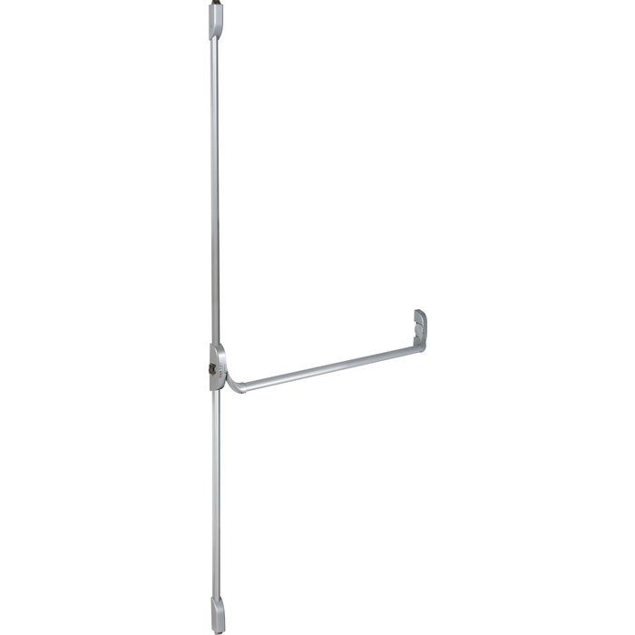 Serrure anti-panique Idéa barre 2/3 points - Argent - Iséo