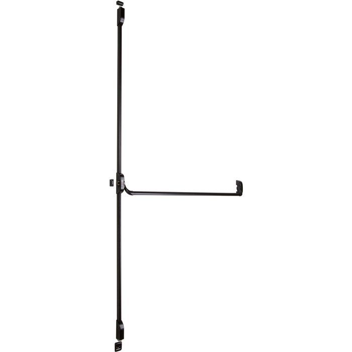 Serrure anti-panique Idéa barre 2/3 points - Noir - Iséo