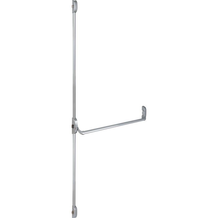 Serrure anti-panique Idéa barre 3 points latéraux - Argent - Iséo