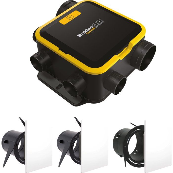 Kit VMC auto-réglable EasyHOME AUTO COMPACT - Aldes