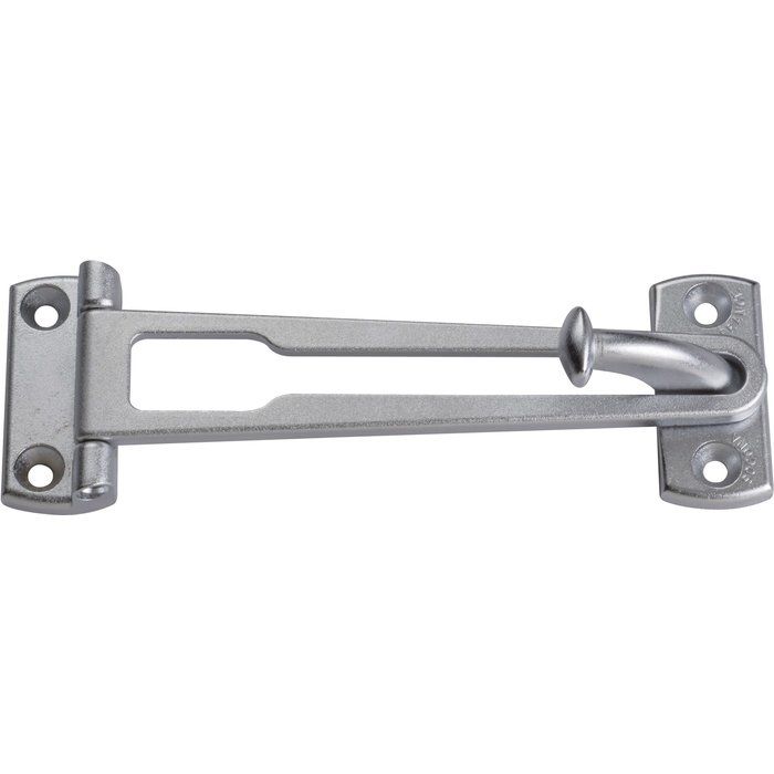 Entrebâilleur chromé mat - Modern - Socona