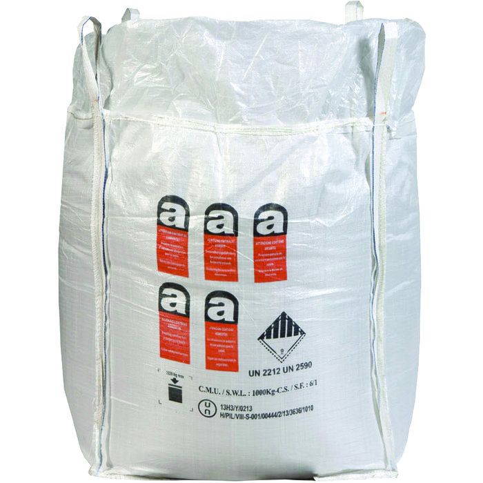 Sac à gravats spécial amiante - 1 m3 - Baobag