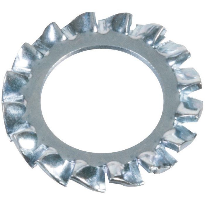 Rondelle éventail zingué - Ø 4,4 x 8 mm - Vendu par 500 - Viswood