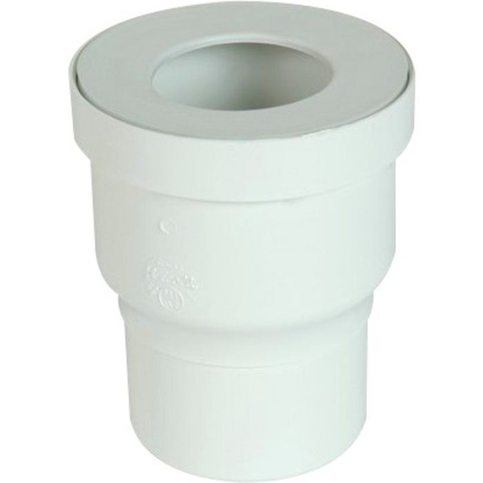 PIPE WC DROITE D100 JOINT 85-107 - Nicoll