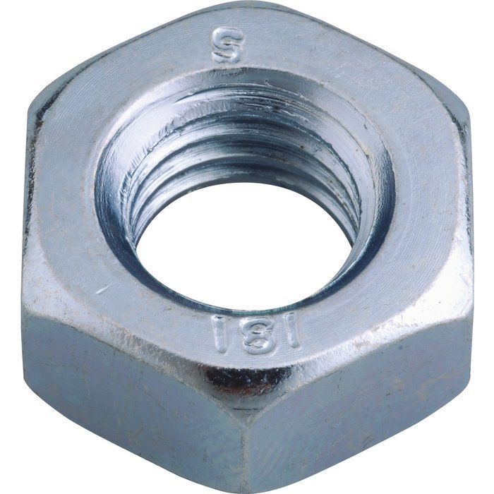 Écrou hexagonal zingué - Ø 10 mm - Boîte de 100 - Viswood