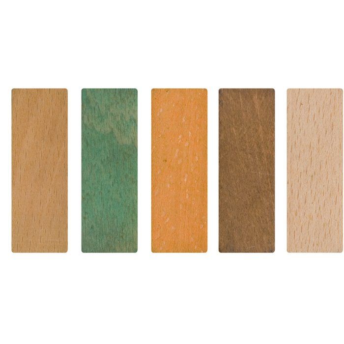 Cale de vitrage verte - 70 x 25 mm - 2 mm - Sachet de 100 - Goettgens