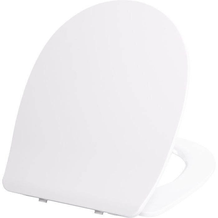 Abattant WC double Slim - Déclipsable et frein de chute - Odyssea