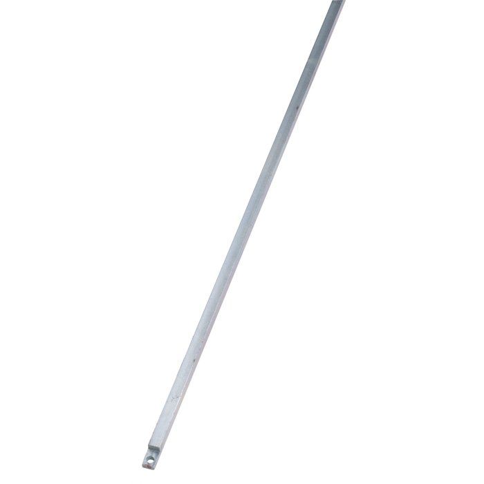 Tringle blanche - 1,5 m - 16 x 16 mm - Pour crémone 180 - WSS