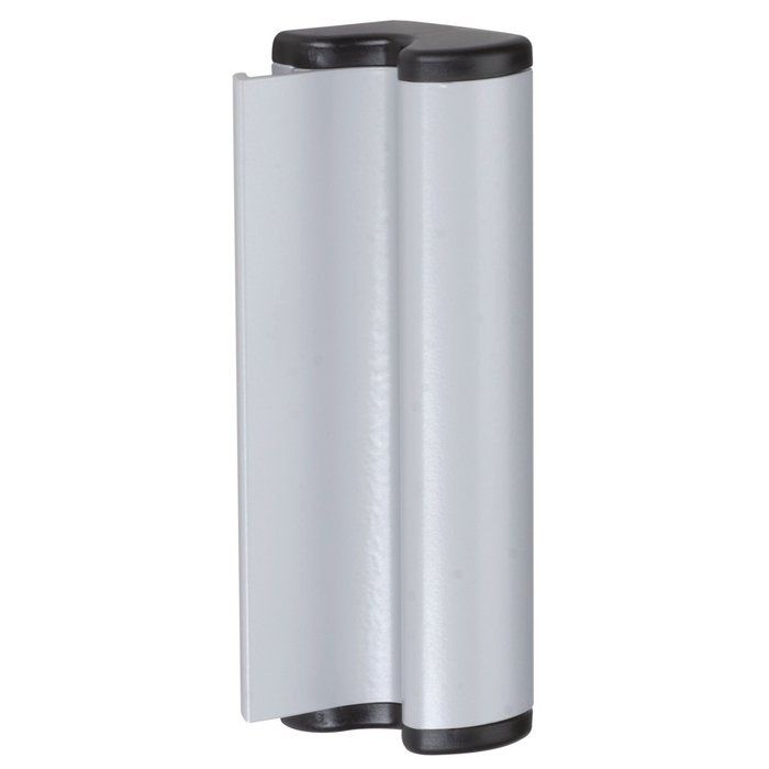Fermeture en applique simple grise - Pour baie vitrée - Sorgho DS6127 - La Croisée DS
