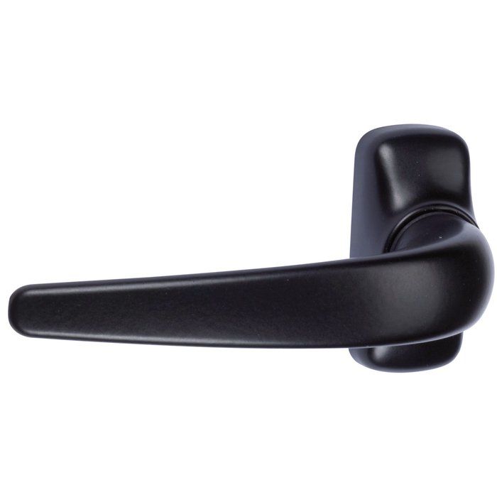 Poignée de porte simple noire - Carré 8 mm - Horus - Fapim