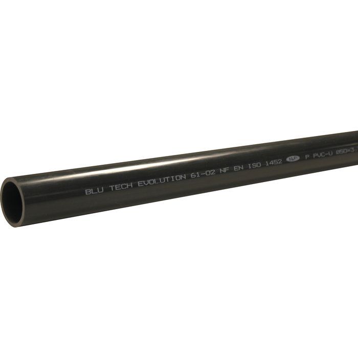 Tube PVC pression - L.2m - Ø 32 mm - Fitt