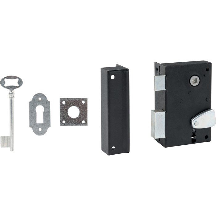 Serrure en applique verticale à fouillot gauche - Clé L - Axe à 40 mm - Thirard