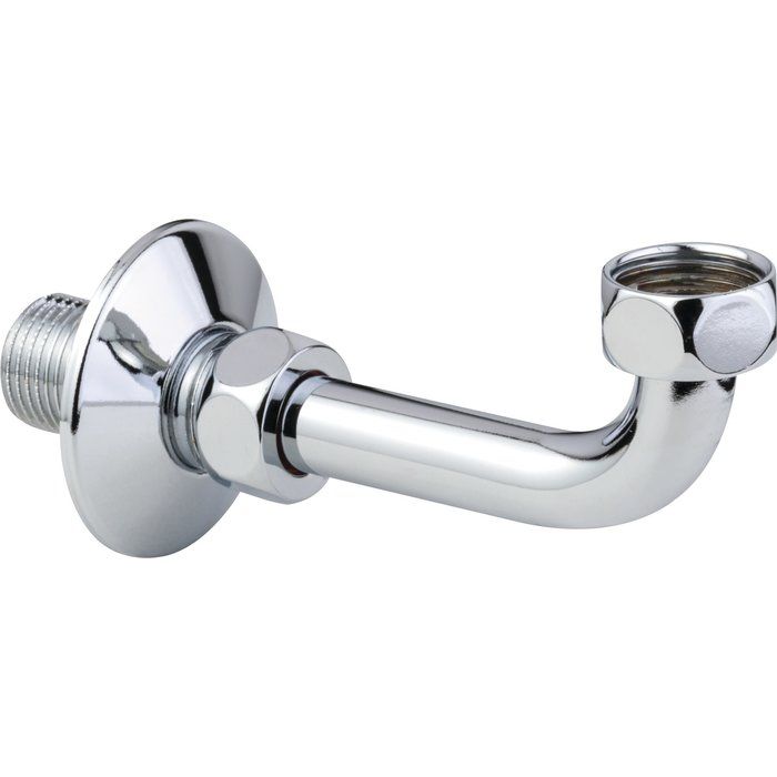 Raccord télescopique chromé - MF 1/2" - Delabie