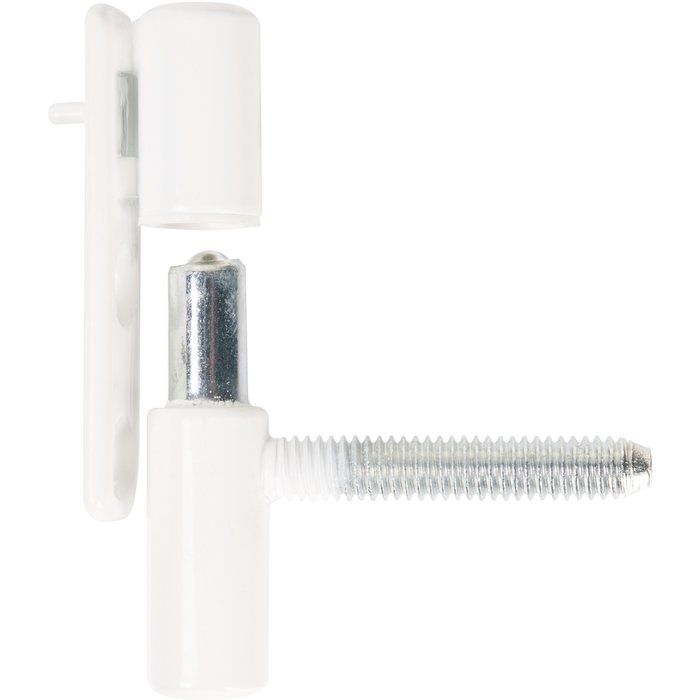 Fiche PVC sur platine à vis invisible - Filetage M7 x 40 mm - Otlav spa