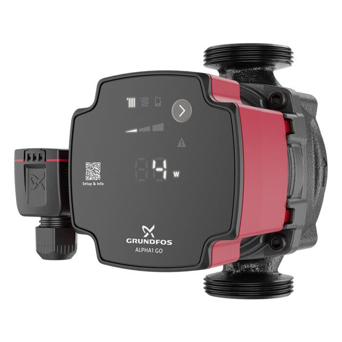 Circulateur ALPHA1 GO - MM 1"1/2 DN 25 - Hauteur manométrique 4 m - Entraxe 130 mm - Grundfos