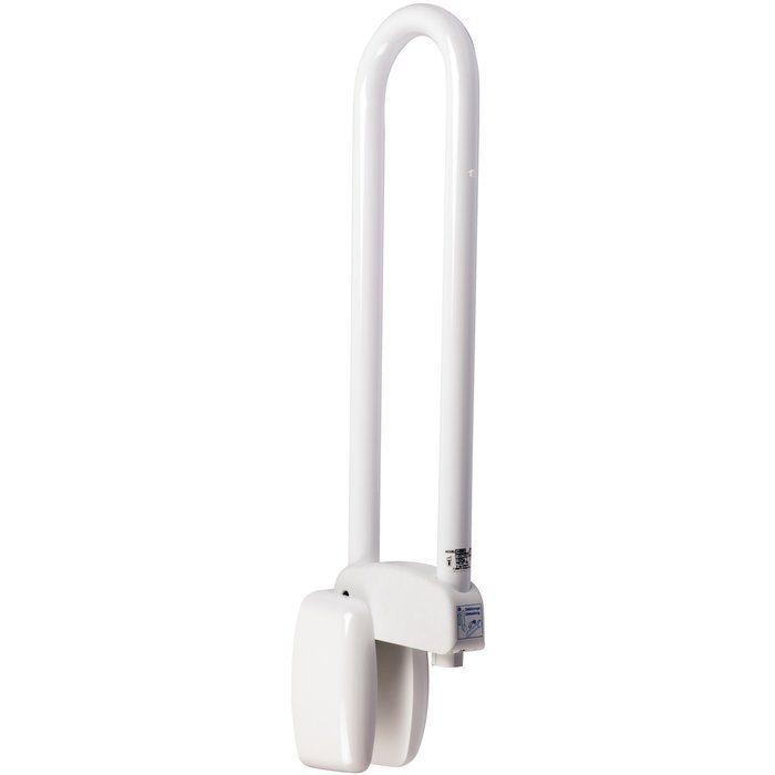 Barre d'appui relevable - 600 mm - Ø 30 mm - inox époxy blanc - Pellet ASC