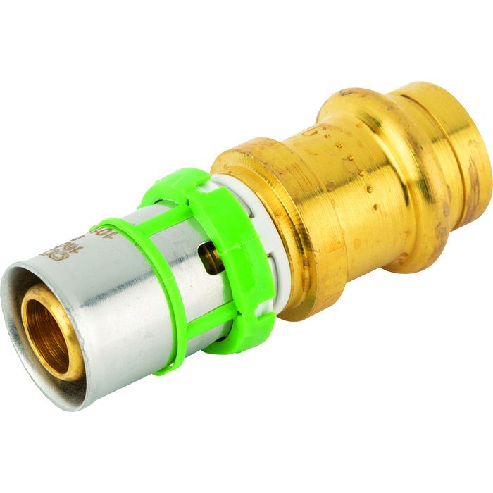 Raccord passerelle droit - Comap - À sertir - Cuivre Ø 14 mm - Multicouche Ø 16 mm