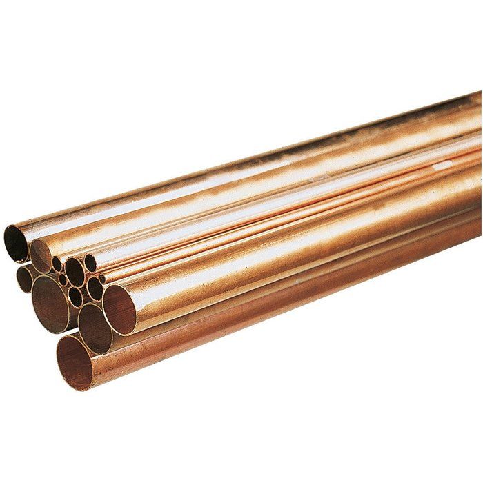 Tube cuivre en barre - Ø 22 mm - Barre de 2 m - Reynolds cuivre