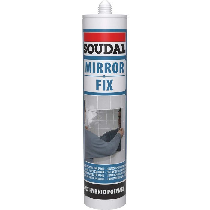 Colle miroir Mirror Fix - Polymère hybride SMX - 290 ml - Soudal