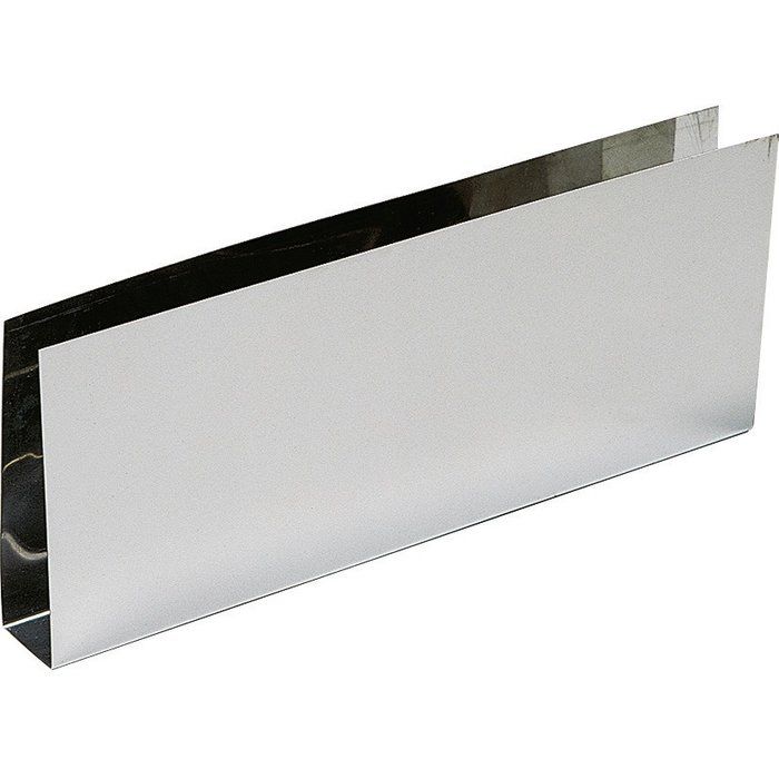 Plinthe bas de porte nox brillant - En U - 830 x 150 mm - Duval
