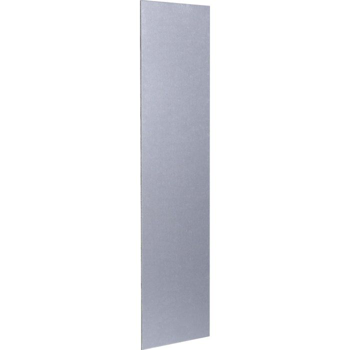 Plaque de propreté aluminium argent - Duval
