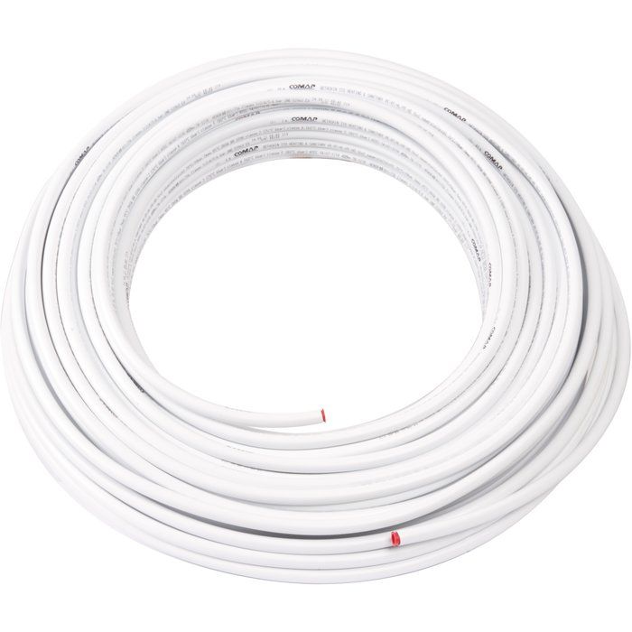 Tube multicouche non gainé blanc Ø 20 mm - Betaskin - Couronne de 100 m - Comap