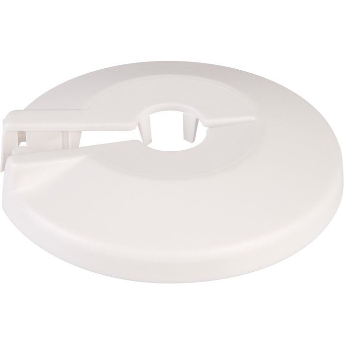 Rosace plastique blanche - Ø 56 / 16 mm - F 1/4'' - Coditherm
