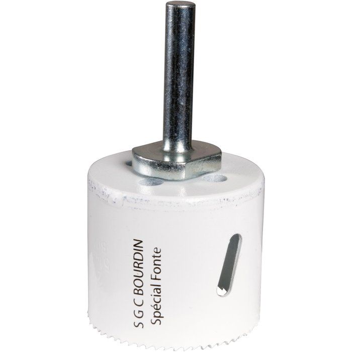 Scie cloche avec support - Raccord bourdin - Sélection Cazabox