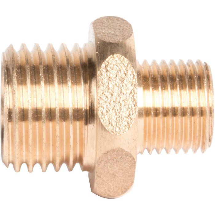 Raccord laiton hexagonal réduit à visser - M 1" à visser - M 1"1/4 - 245G - Thermador