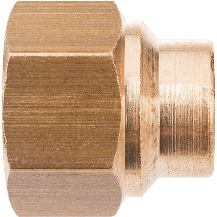 Raccord laiton droit à souder - F 3/4" - Ø 20 mm - Comisa