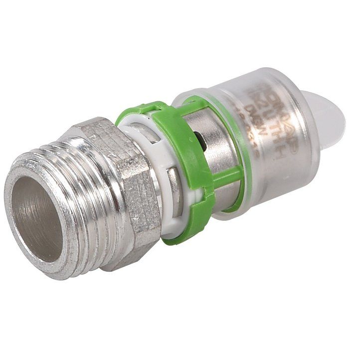 Raccord laiton droit multicouche à visser - Ø 26 mm - M 1" - Comap