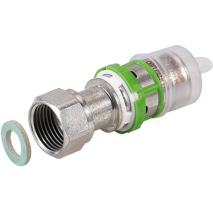 Raccord laiton droit multicouche à visser - Ø 26 mm - Ecrou tournant F 1" - Comap