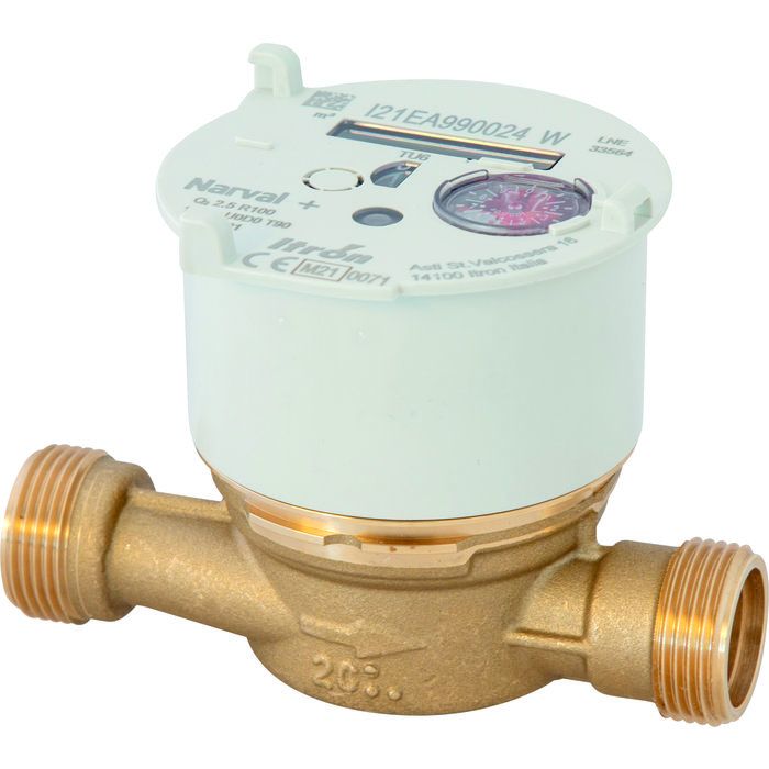 Compteur de répartition eau froide et eau chaude - Narval + Combiné - Itron - 3/4