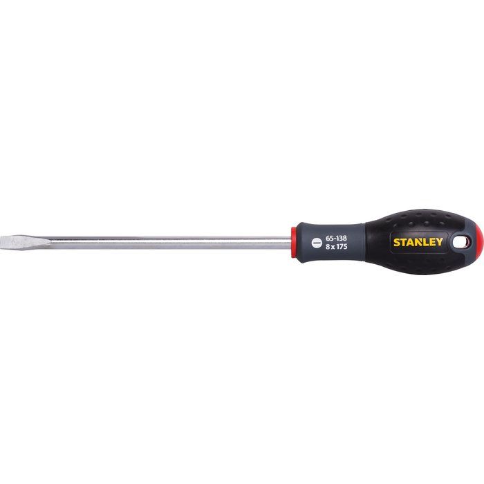 Tournevis à fente mécanicien - Ø 8 mm - Lame 17,5 cm - Stanley Fatmax