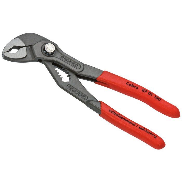 Clé Serre-tubes En S 560mm - Gainée PVC - Réglage Par Bouton Capacite 70mm Knipex 83 61 020 Clé Serre-tubes En S 560mm - Gainée PVC - Réglage Par Bouton Capacite 70mm Knipex 83 61 020