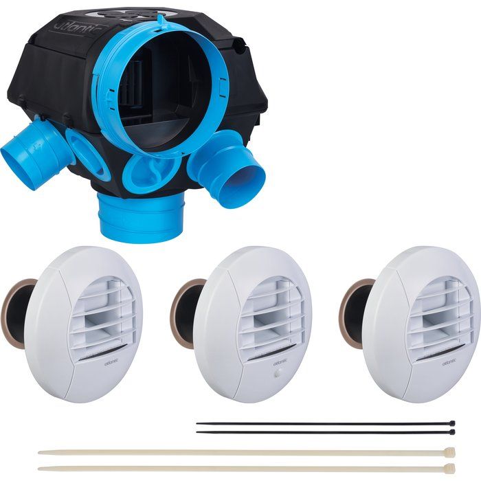 Kit VMC hygroréglable HYGROCOSY - kit hygrocosy t3/7hb p - Atlantic